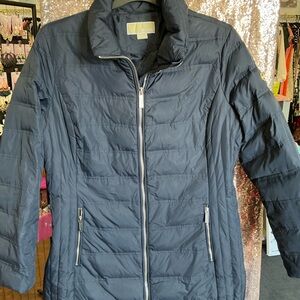 MICHAEL Michael Kors Dark Blue Puffer Jacket